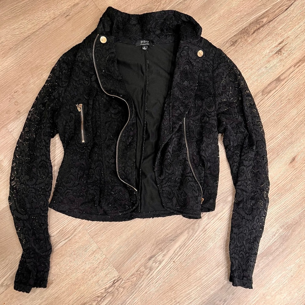 Privy medium black jacket